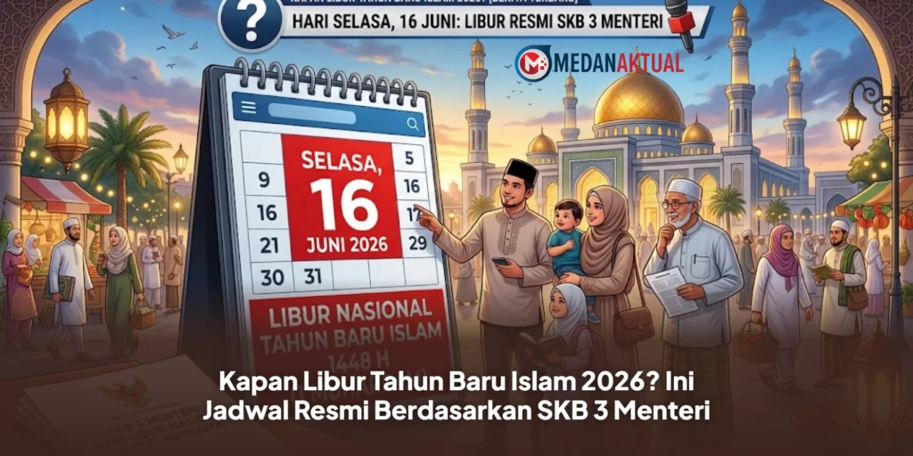 Kapan Libur Tahun Baru Islam 2026? Ini Jadwal Resmi Berdasarkan SKB 3 Menteri