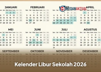 Kalender Libur Sekolah Juni-Juli 2026 Beserta Jadwal Masuk Sekolah