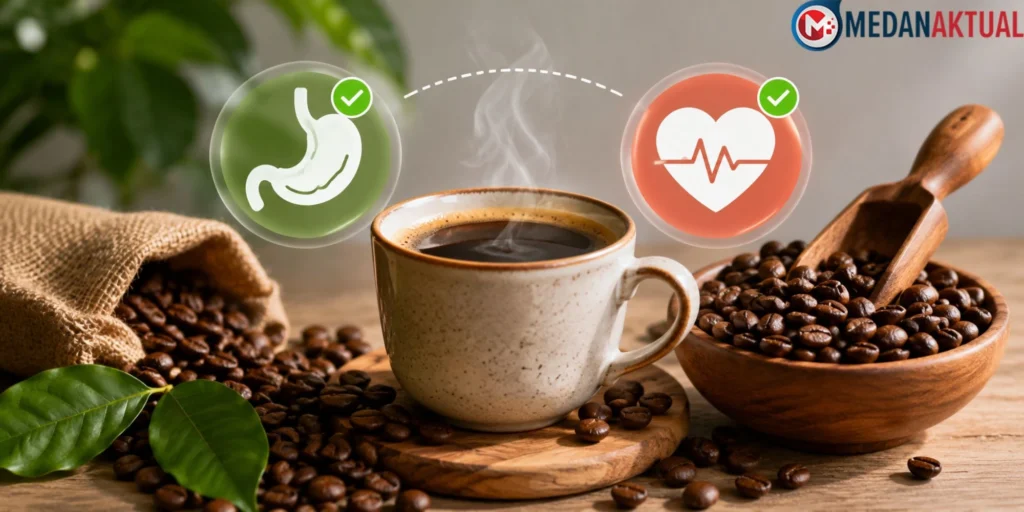 Kopi yang Aman untuk Lambung dan Jantung: Tips Memilih agar Tetap Nyaman Minum Kopi
