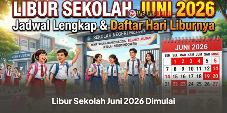 Libur Sekolah Juni 2026 Dimulai Kapan? Ini Jadwal Lengkap dan Daftar Hari Liburnya