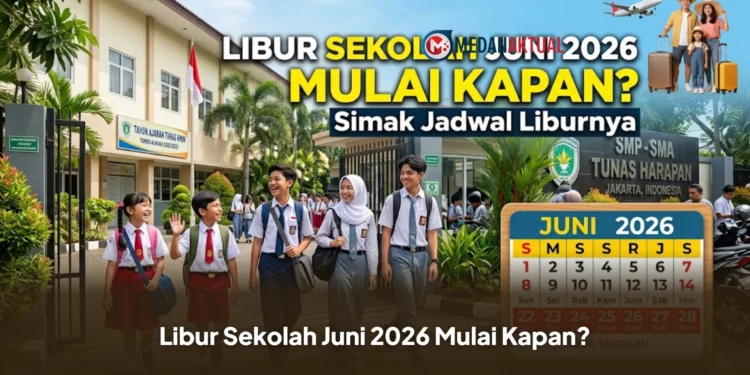 Libur Sekolah Juni 2026 Mulai Kapan? Simak Jadwal Liburnya