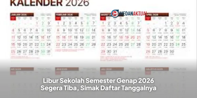 Libur Sekolah Semester Genap 2026 Segera Tiba, Simak Daftar Tanggalnya