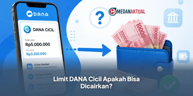 Limit DANA Cicil Apakah Bisa Dicairkan?
