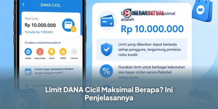 Limit DANA Cicil Maksimal Berapa? Ini Penjelasannya