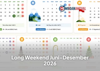 Long Weekend Juni-Desember 2026