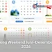 Long Weekend Juni-Desember 2026