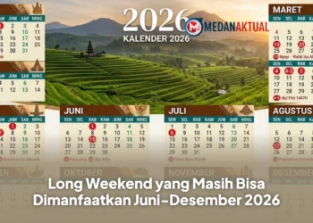 Long Weekend yang Masih Bisa Dimanfaatkan Juni-Desember 2026