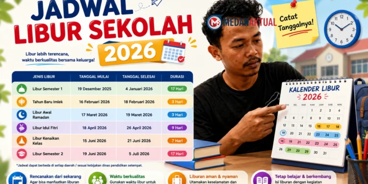Libur Sekolah Jabar 2026 Mulai Kapan? Ini Jadwal Lengkap Pembagian Rapor dan Masuk Sekolah