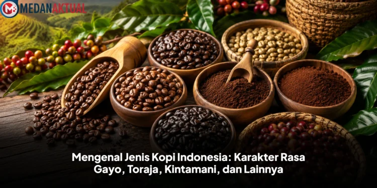 Mengenal Jenis Kopi Indonesia: Karakter Rasa Gayo, Toraja, Kintamani, dan Lainnya