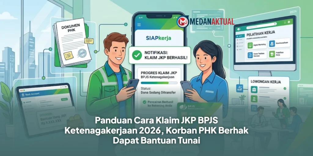 Panduan Cara Klaim JKP BPJS Ketenagakerjaan 2026, Korban PHK Berhak Dapat Bantuan Tunai