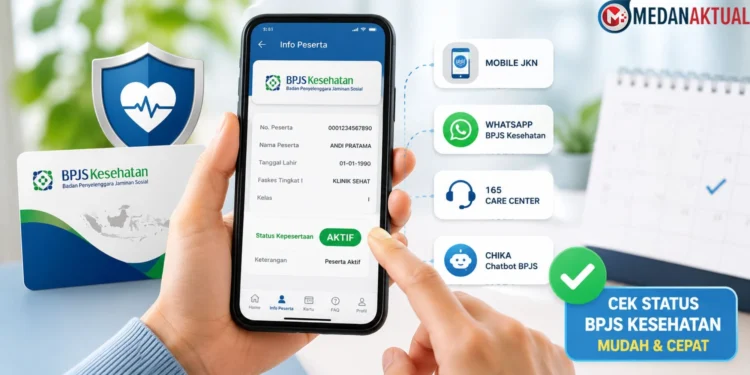 Panduan Cek Status BPJS Kesehatan Online, Bisa Lewat HP dalam Hitungan Menit