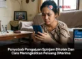 Penyebab Pengajuan Spinjam Ditolak Dan Cara Meningkatkan Peluang Diterima