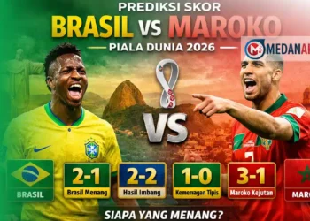 Prediksi Skor Brasil vs Maroko di Piala Dunia 2026