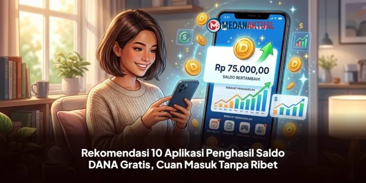 Rekomendasi 10 Aplikasi Penghasil Saldo DANA Gratis, Cuan Masuk Tanpa Ribet