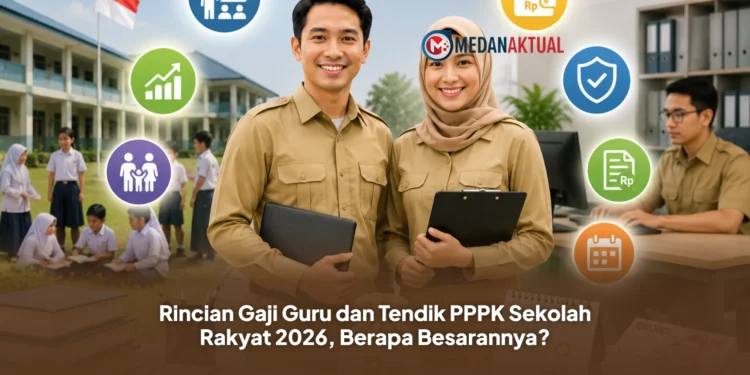 Rincian Gaji Guru dan Tendik PPPK Sekolah Rakyat 2026, Berapa Besarannya?