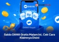 Saldo DANA Gratis Malam Ini, Cek Cara Klaimnya Disini