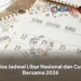 Sisa Jadwal Libur Nasional dan Cuti Bersama Hingga Akhir Tahun