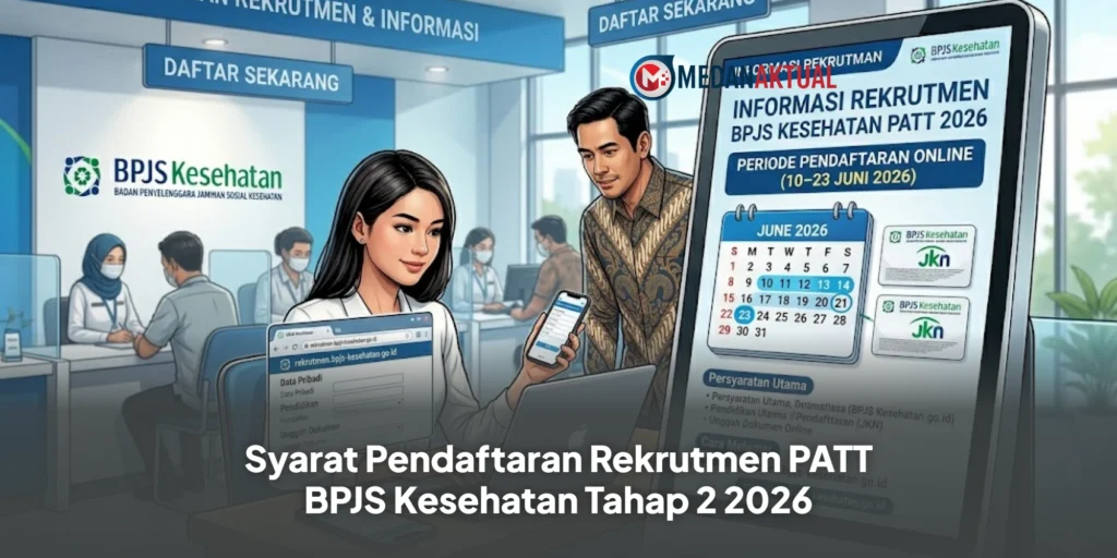 Syarat Pendaftaran Rekrutmen PATT BPJS Kesehatan Tahap 2 2026