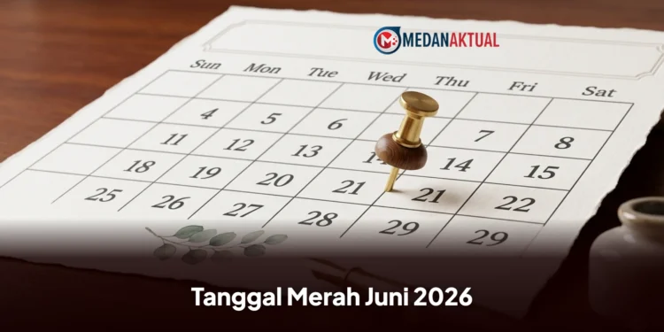 Tanggal Merah Juni 2026, Simak Jadwal Lengkapnya