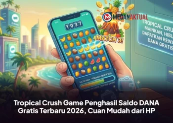 Tropical Crush Game Penghasil Saldo DANA Gratis Terbaru 2026, Cuan Mudah dari HP