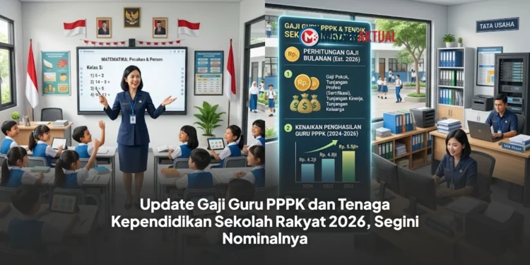 Update Gaji Guru PPPK dan Tenaga Kependidikan Sekolah Rakyat 2026, Segini Nominalnya