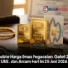 Update Harga Emas Pegadaian, Galeri 24, UBS, dan Antam Hari Ini 25 Juni 2026