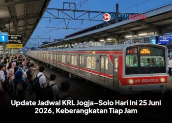 Update Jadwal KRL Jogja–Solo Hari Ini 25 Juni 2026, Keberangkatan Tiap Jam