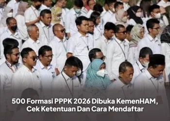 500 Formasi PPPK 2026 Dibuka KemenHAM, Cek Ketentuan Dan Cara Mendaftar