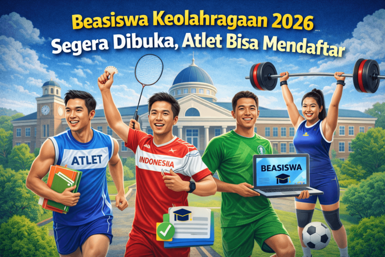 Beasiswa Keolahragaan 2026 Segera Dibuka, Atlet Bisa Mendaftar
