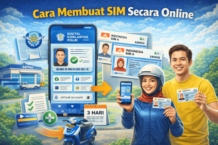 Cara Membuat Sim Secara Online Dengan Mudah