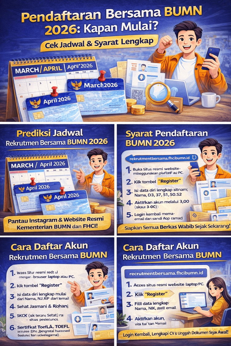 Pendaftaran Bersama BUMN 2026: Kapan Mulai? Cek Jadwal & Syarat Lengkap