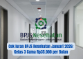 Cek Iuran BPJS Kesehatan Januari 2026: Kelas 3 Cuma Rp35.000 per Bulan