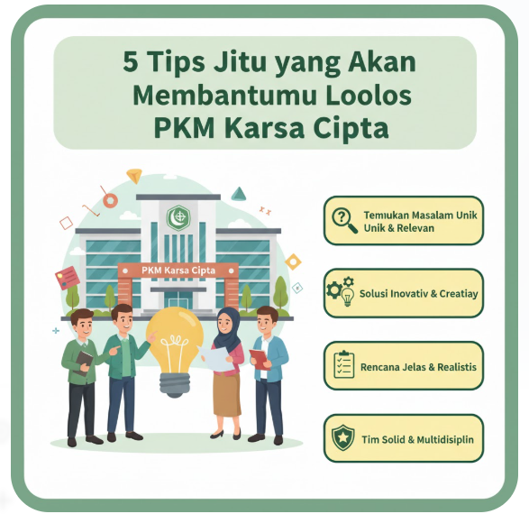 5 Tips Jitu yang Akan Membantumu Lolos PKM