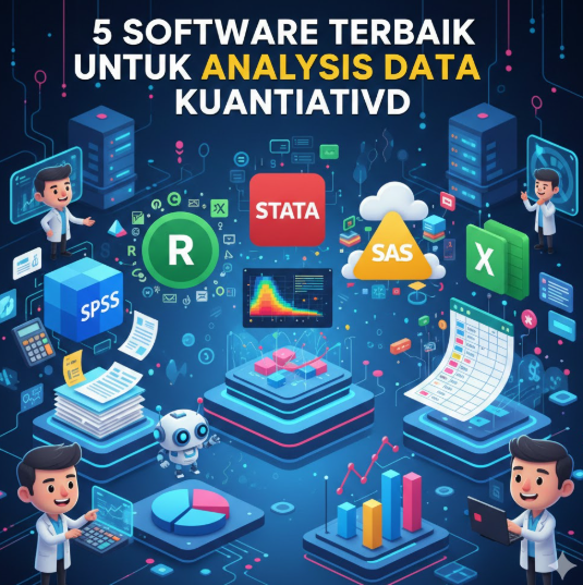 5 Software Terbaik untuk Analisis Data Kuantitatif