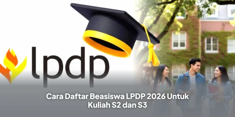 Cara Daftar Beasiswa LPDP 2026 Untuk Kuliah S2 dan S3