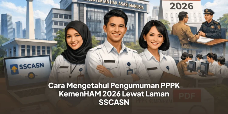 Cara Mengetahui Pengumuman PPPK KemenHAM 2026 Lewat Laman SSCASN