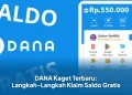 DANA Kaget Terbaru: Langkah-Langkah Klaim Saldo Gratis