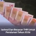 Jadwal Dan Besaran THR Untuk Pensiunan Tahun 2026