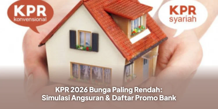 KPR 2026 Bunga Paling Rendah: Simulasi Angsuran & Daftar Promo Bank