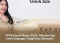 PPPK Paruh Waktu 2026: Rincian Gaji Dan Tunjangan Yang Perlu Diketahui