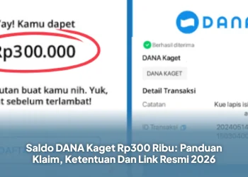 Saldo DANA Kaget Rp300 Ribu: Panduan Klaim, Ketentuan Dan Link Resmi 2026