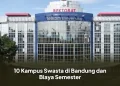 10 Kampus Swasta di Bandung dan Biaya Semester