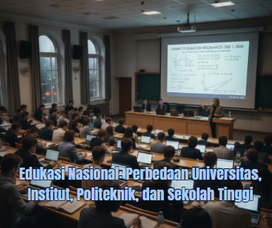 Edukasi Nasional: Perbedaan Universitas, Institut, Politeknik, dan Sekolah Tinggi