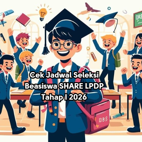 Cek Jadwal Seleksi Beasiswa SHARE LPDP Tahap I 2026