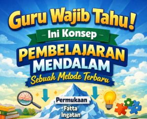 Guru Wajib Tahu! Ini Konsep Pembelajaran Mendalam Sebuah Metode Terbaru