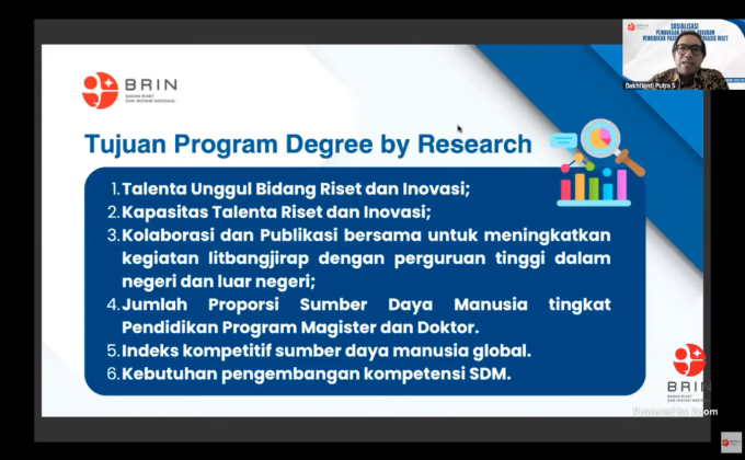 Apa Itu Degree by Research? Program Beasiswa BRIN untuk SDM Indonesia Dalam Menguasai IPTEK