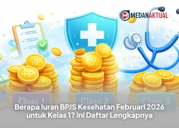 Berapa Iuran BPJS Kesehatan Februari 2026 untuk Kelas 1? Ini Daftar Lengkapnya