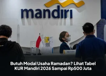 Butuh Modal Usaha Ramadan? Lihat Tabel KUR Mandiri 2026 Sampai Rp500 Juta