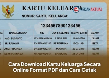Cara Download Kartu Keluarga Secara Online Format PDF dan Cara Cetak