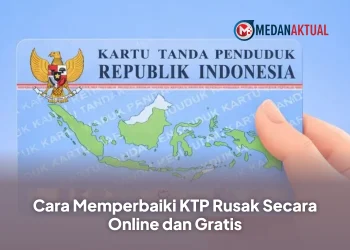 Cara Memperbaiki KTP Rusak Secara Online dan Gratis